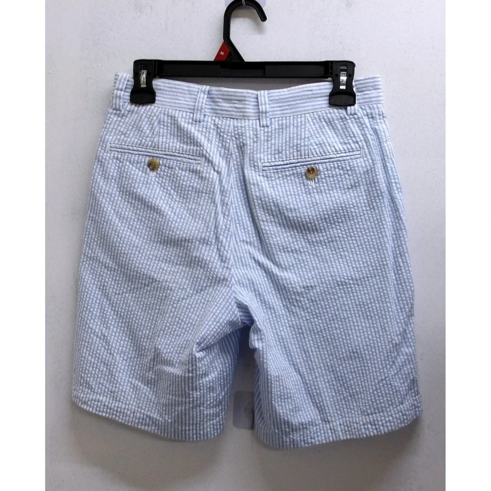 Vineyard Vines Mens 28 Blue White Seersucker 
